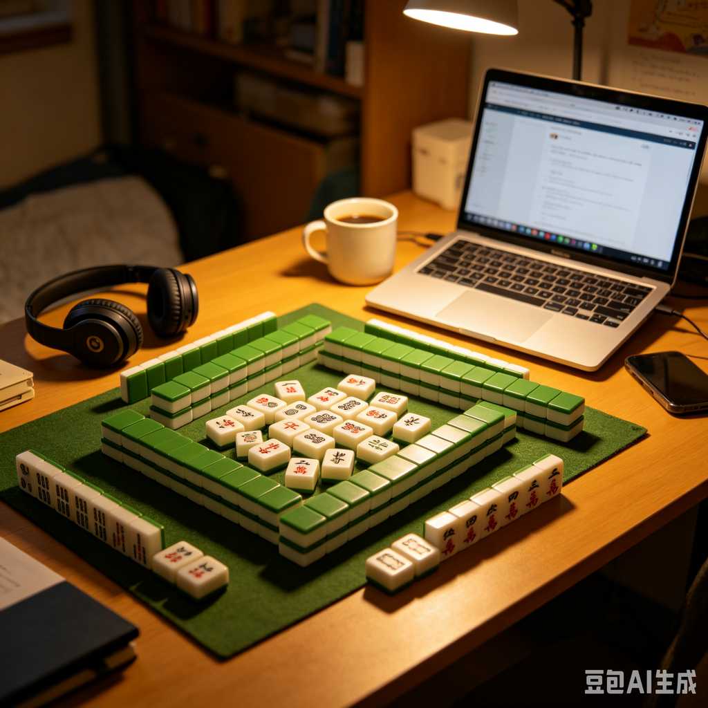 christmas gift mahjong set