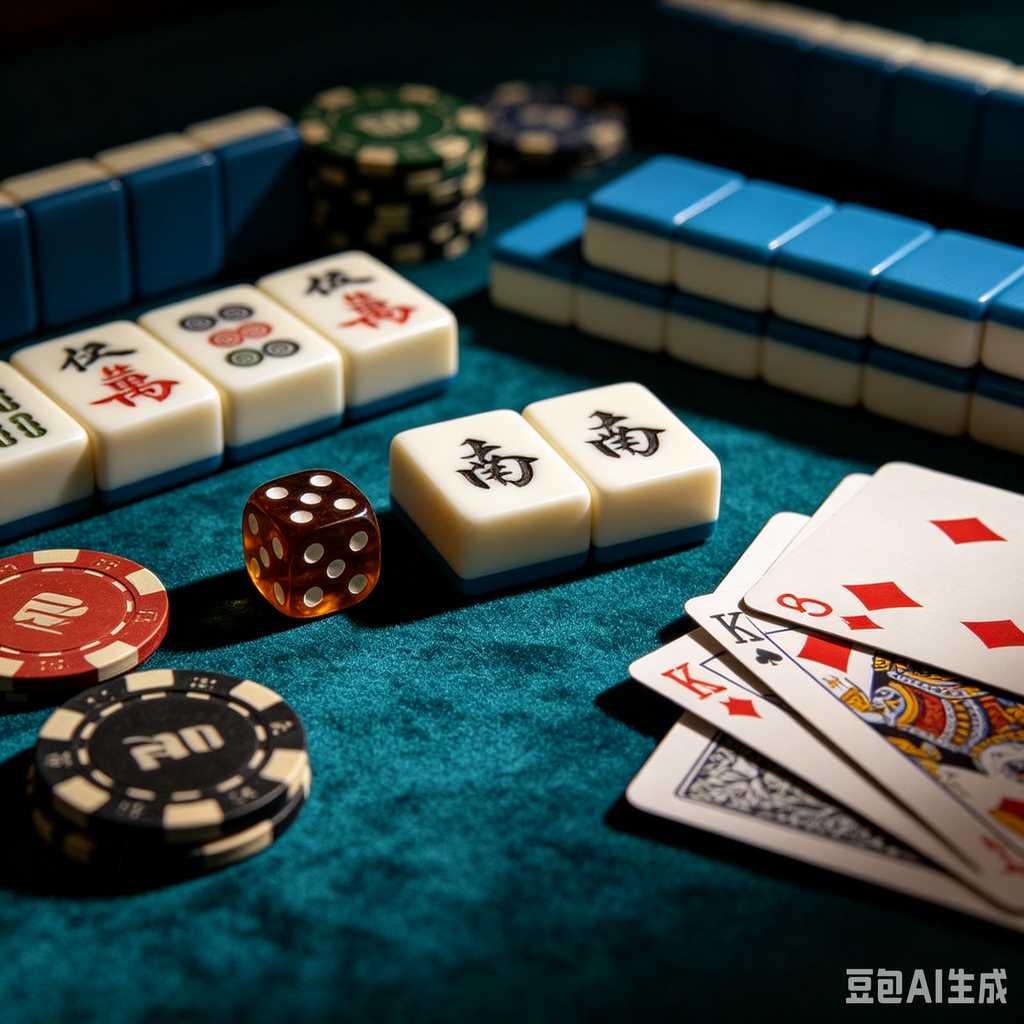 black crystal mahjong tiles
